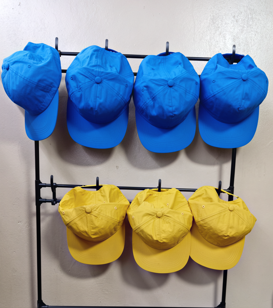 5 Panel White  Cap