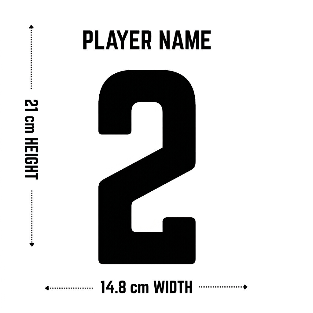 Junior DIY Soccer jersey project (Ready-to-Press Heat Transfer Vinyl Custom Player Name & Number)