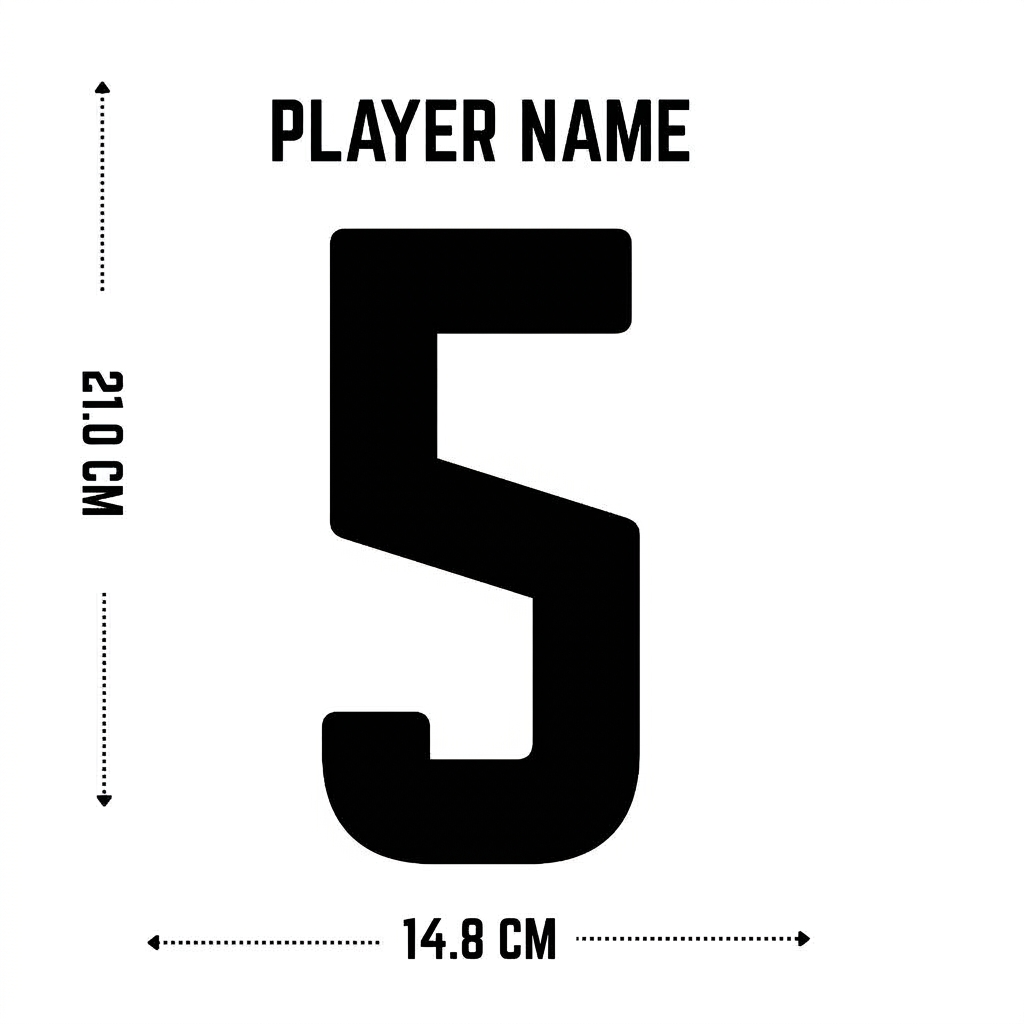 Junior DIY Soccer jersey project (Ready-to-Press Heat Transfer Vinyl Custom Player Name & Number)