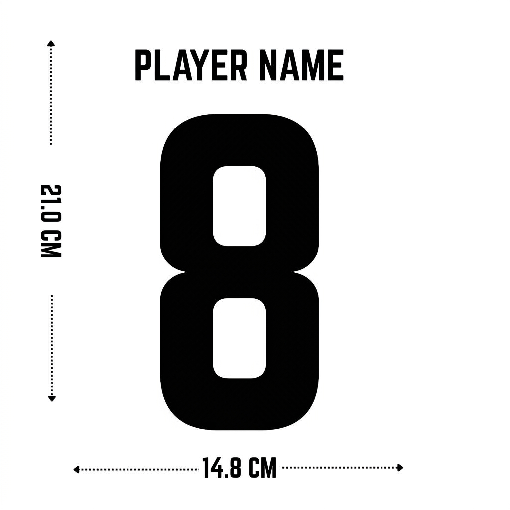 Junior DIY Soccer jersey project (Ready-to-Press Heat Transfer Vinyl Custom Player Name & Number)