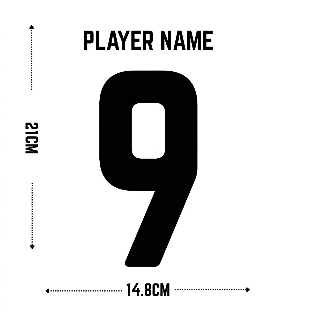 Junior DIY Soccer jersey project (Ready-to-Press Heat Transfer Vinyl Custom Player Name & Number)