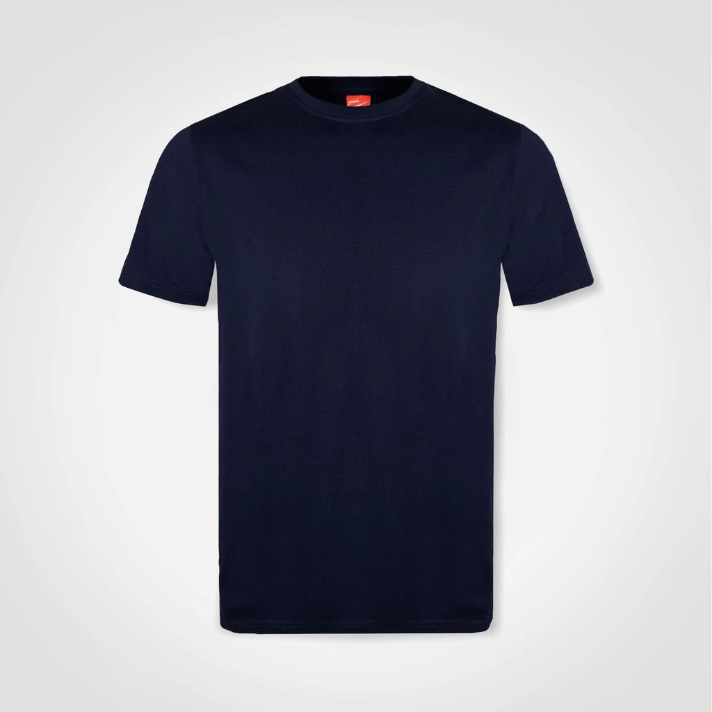 Combed Cotton Crew Neck T-shirt Black