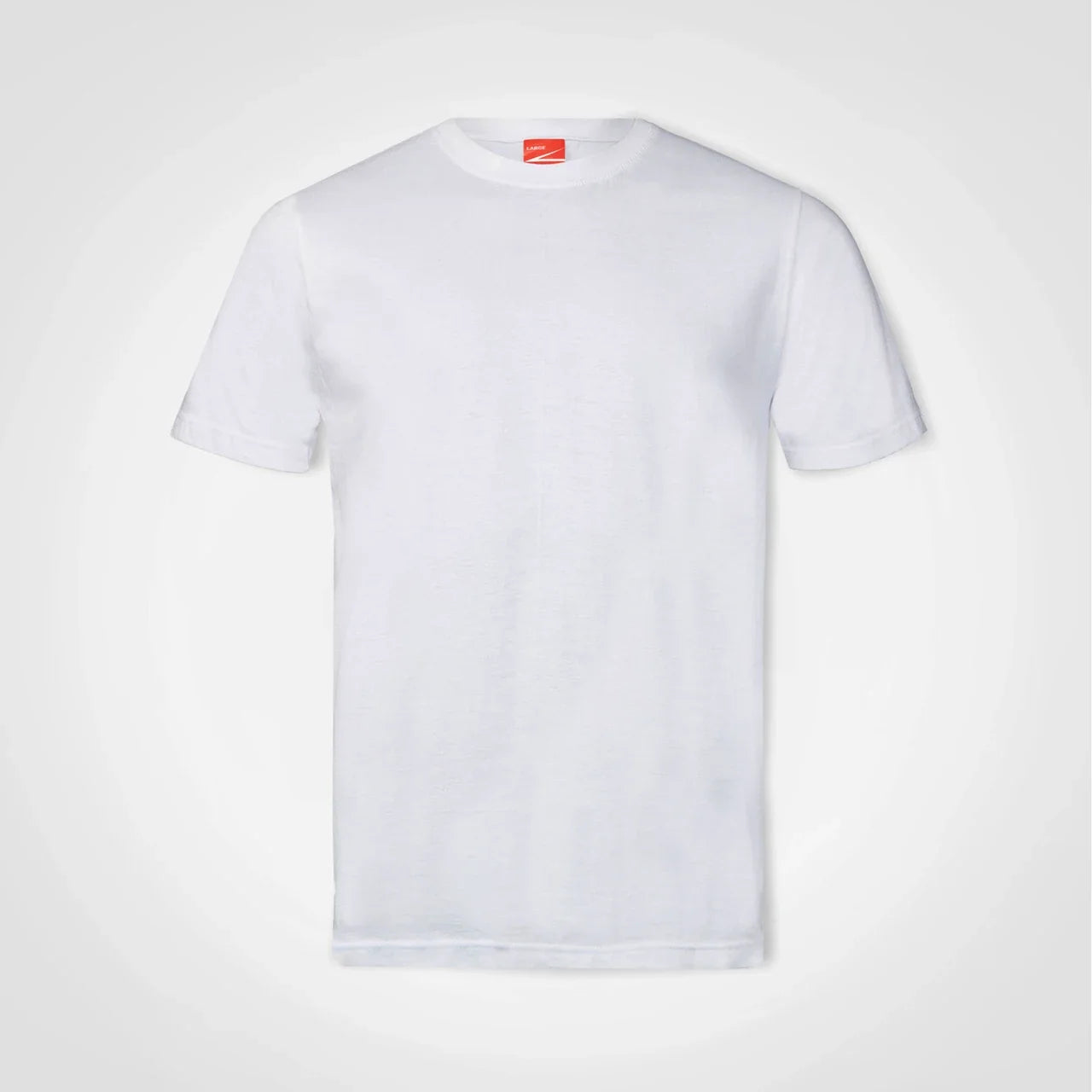 Combed Cotton Crew Neck T-shirt White