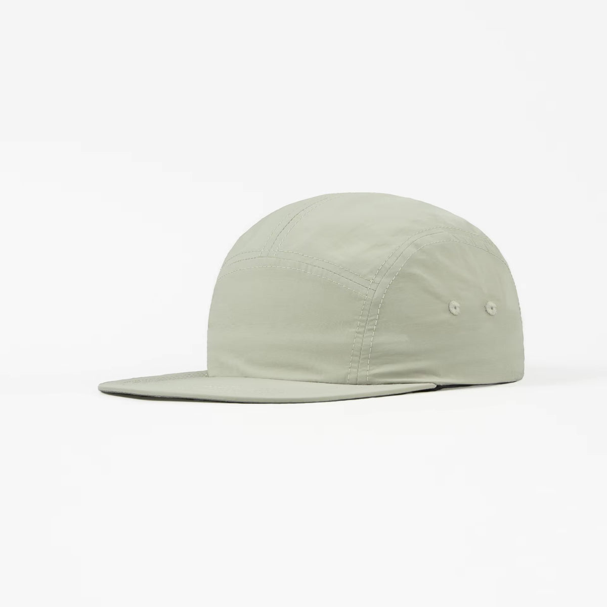 Nylon 5 Panel Light Waterproof Baseball Caps for Men Flat Brim Outdoor Camping Hats