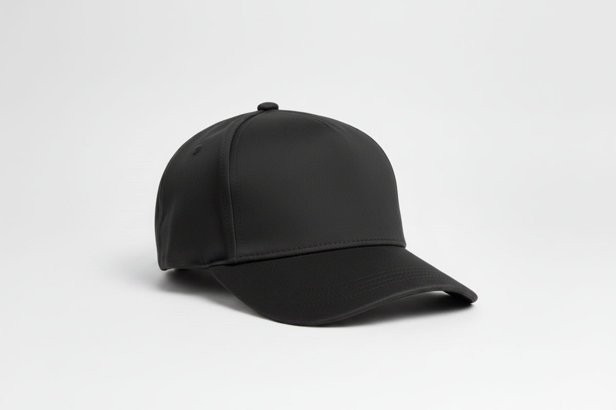 CRJ Classic 5-Panel Cap – Dark Grey, No Print