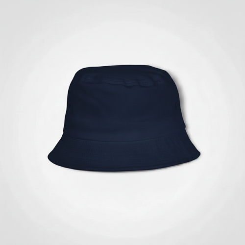 100% Cotton Floppy Hat - Navy Blue