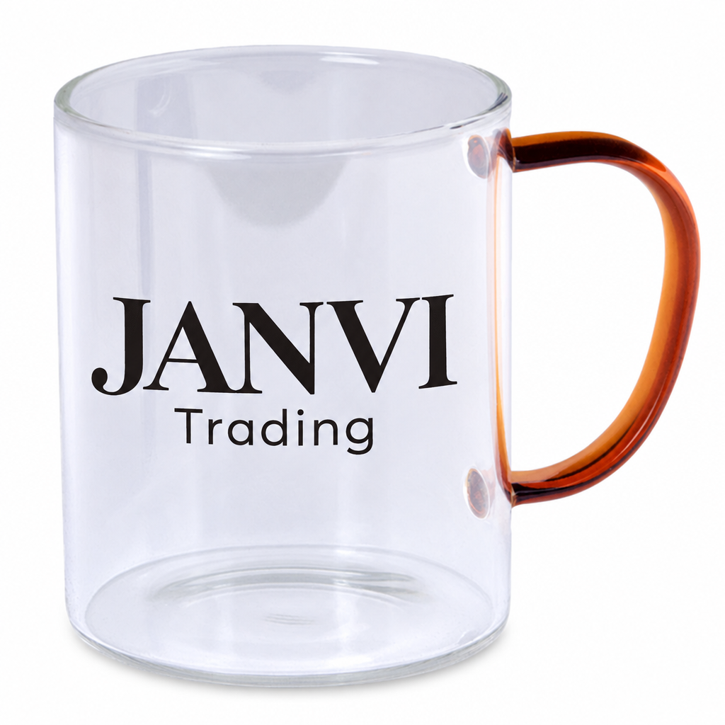 Mug with JANVI Trading print